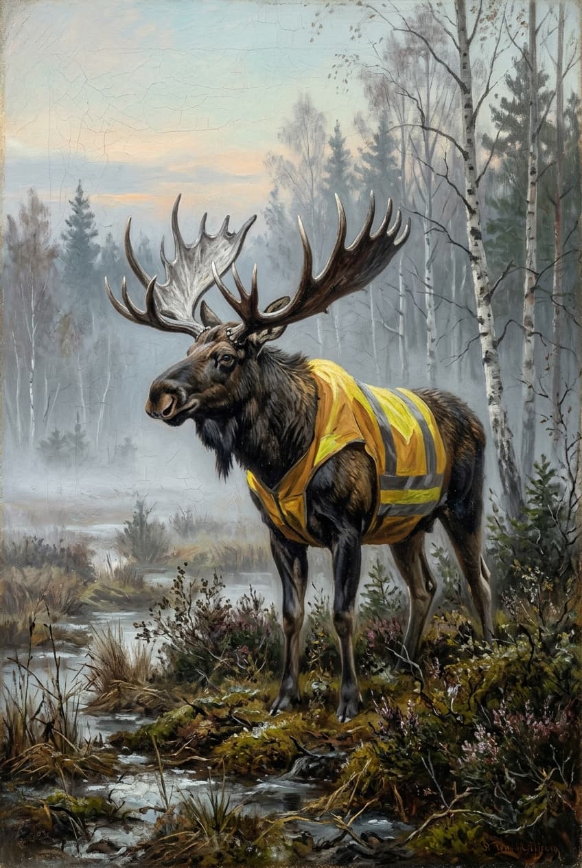Reglerad Älg
