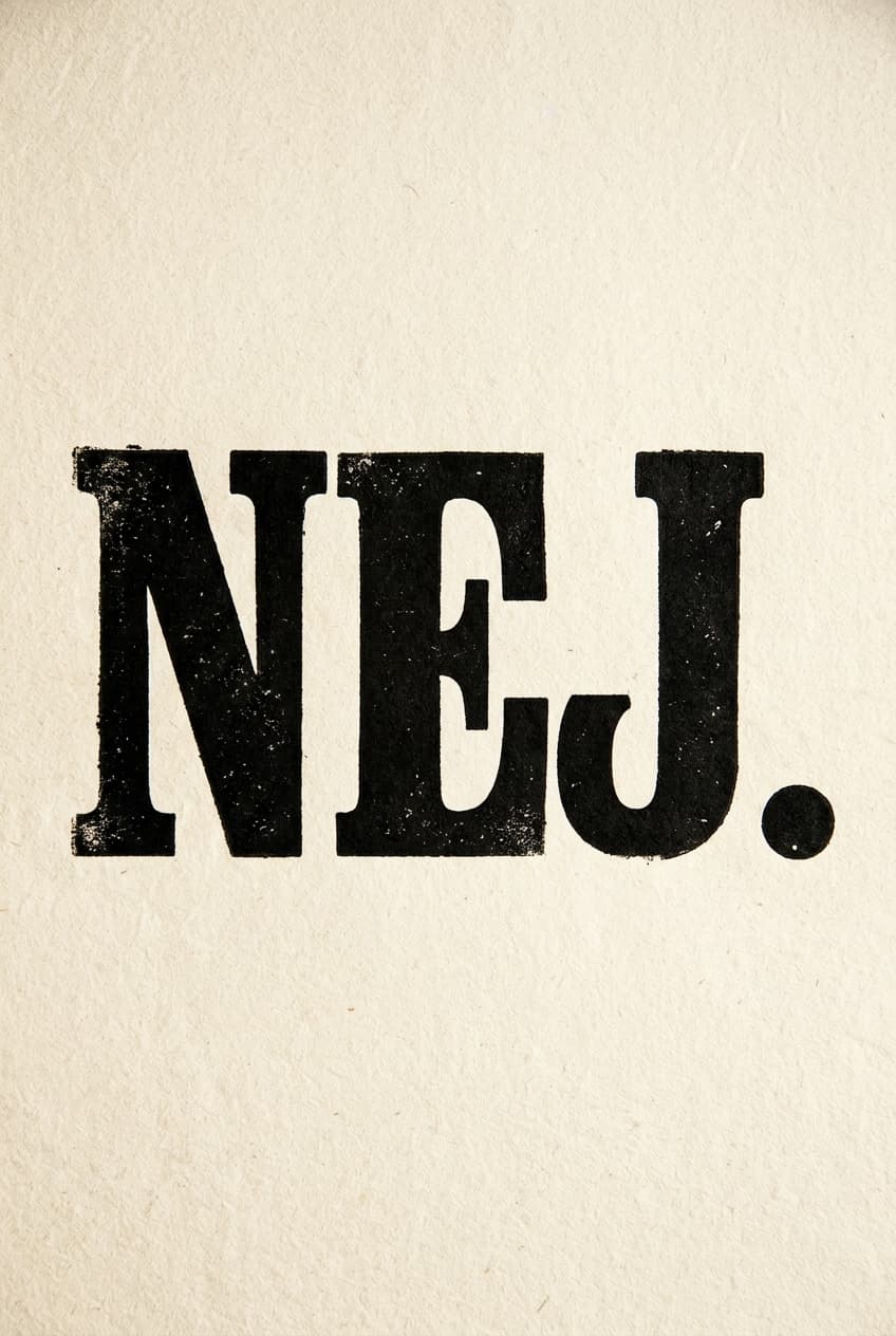 Nej.
