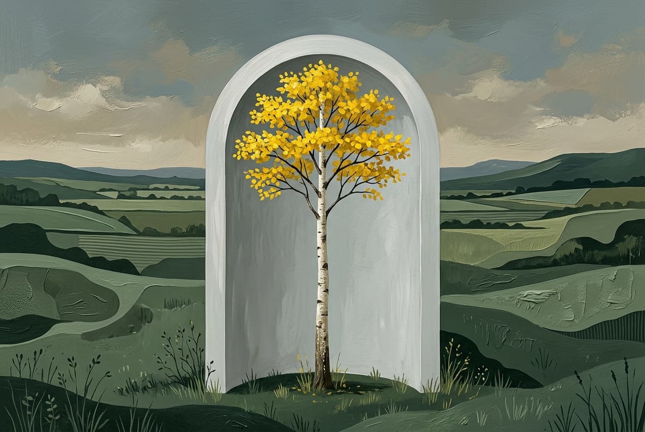 The Birch in the Niche