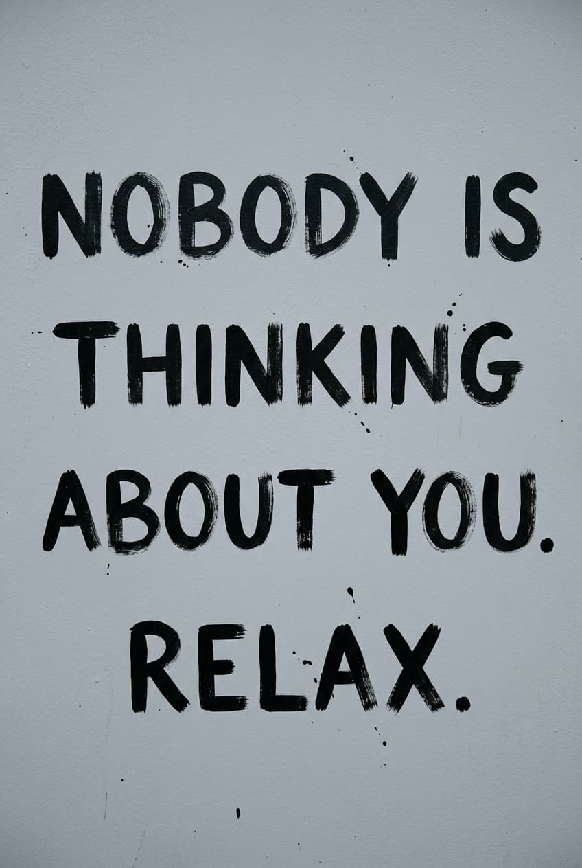 Nobody Is Thinking About You