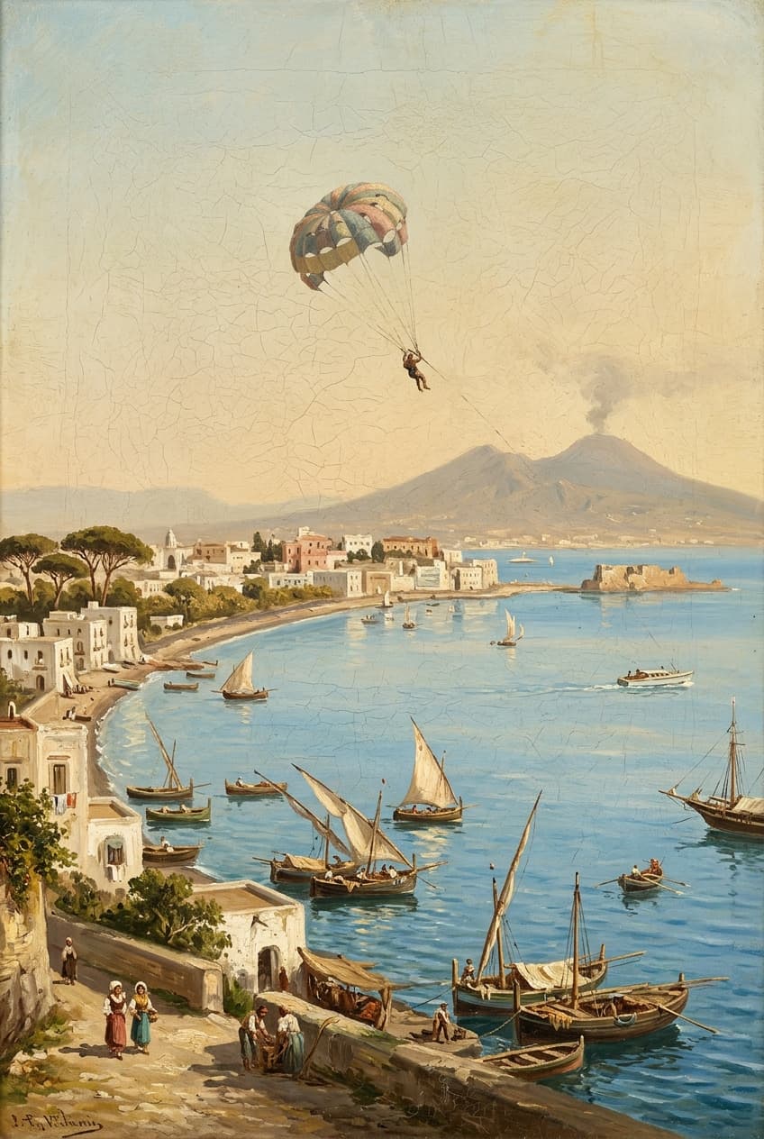 Vesuvius Parasail