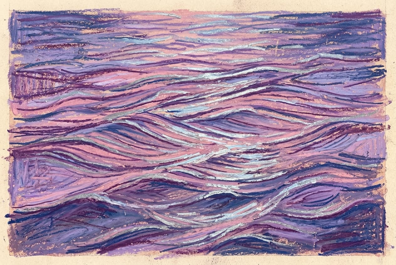 The Wide Violet Pond