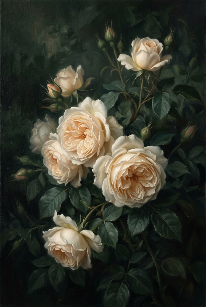 Roses in Shadow