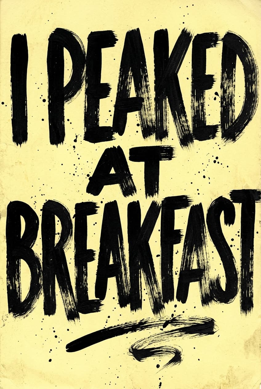 Peaked at Breakfast