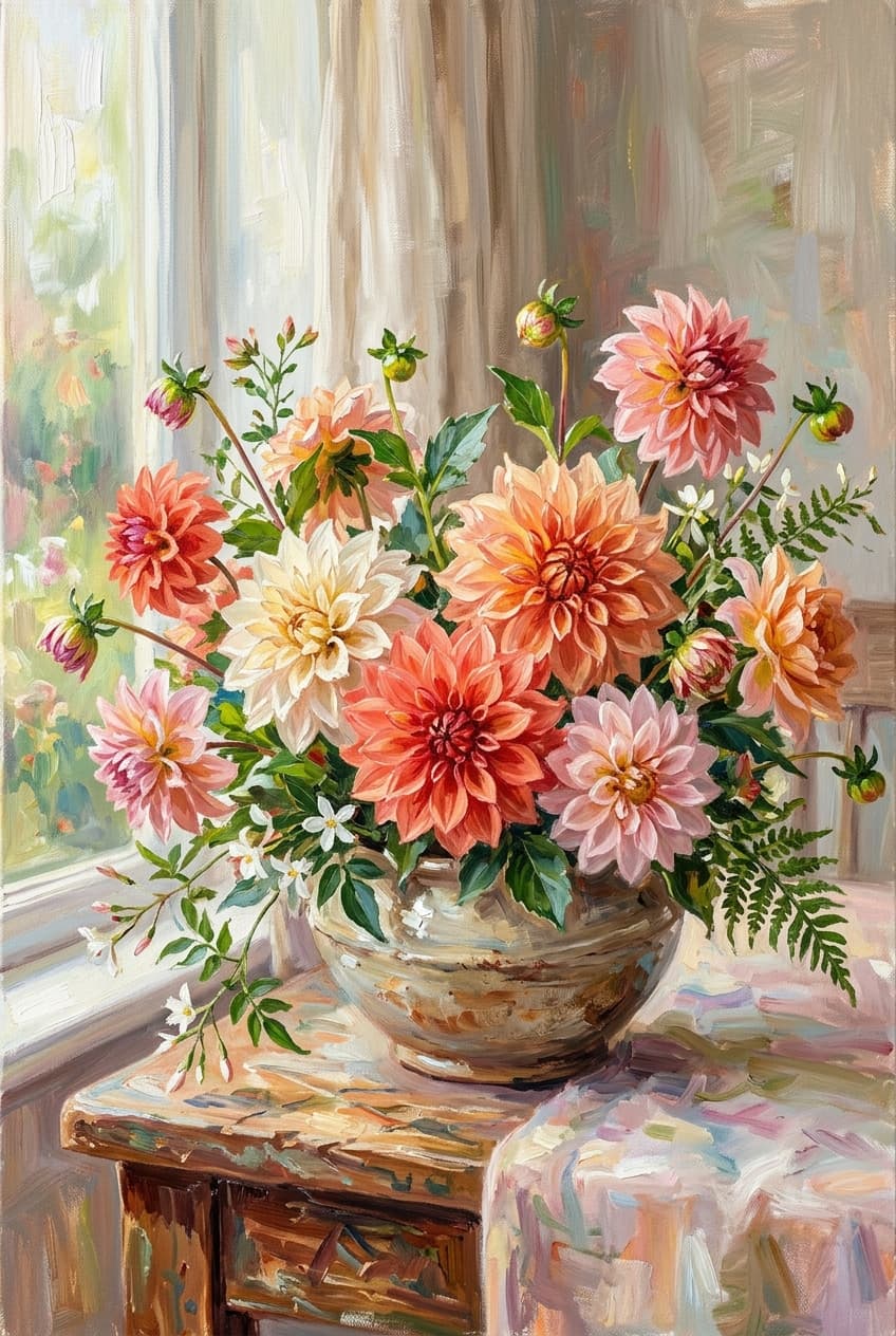 Dahlia Bowl