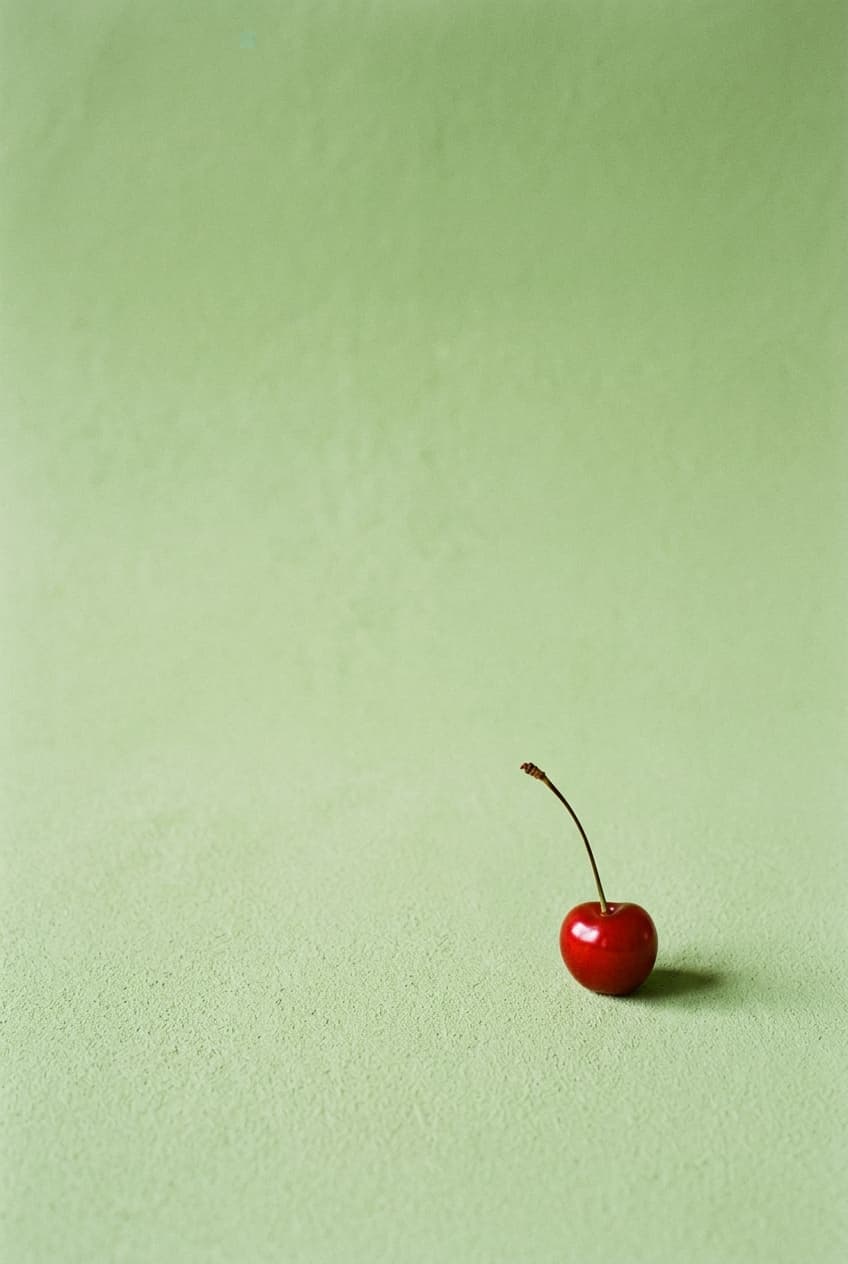 Cherry on Pistachio