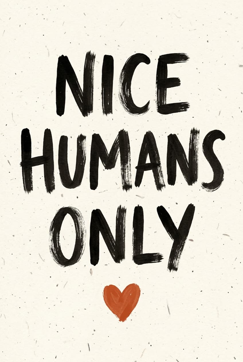 Nice Humans Only